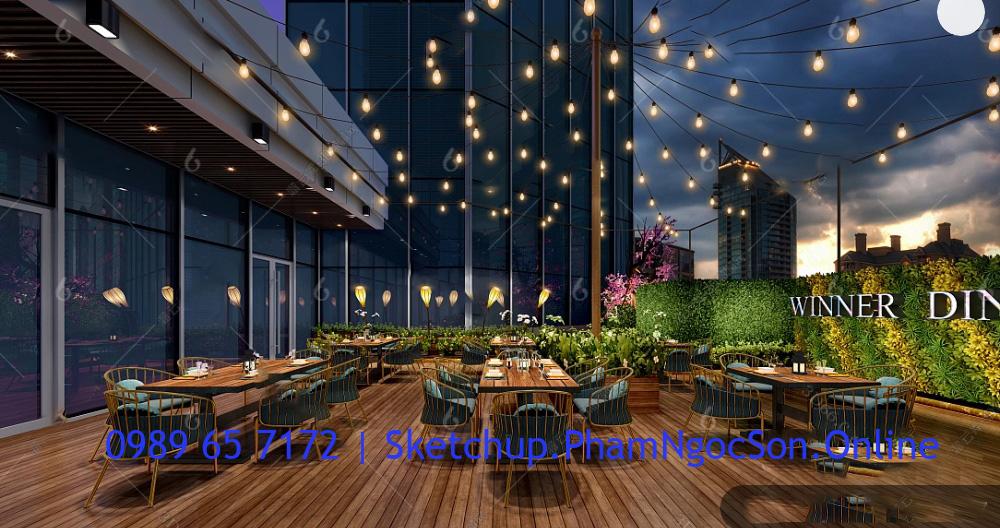 Thư viện Sketchup Cafe Trà Sữa Thư viện Sketchup Cafe Trà Sữa