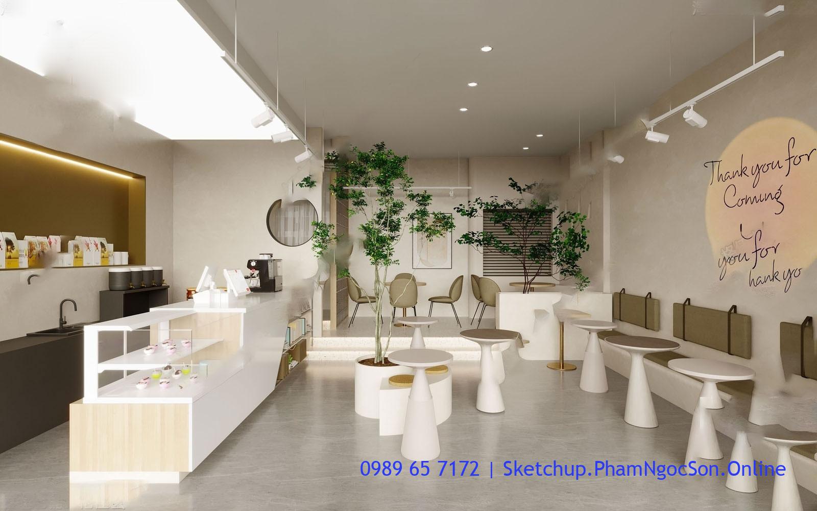 quán cafe sketchup, Bàn ghế cafe sketchup quán cafe sketchup, Bàn ghế cafe sketchup
